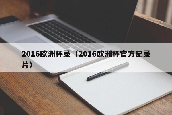 2016欧洲杯录（2016欧洲杯官方纪录片）